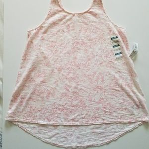 Old Navy Pink & White Tank Top ( NWT, XL Girls)
